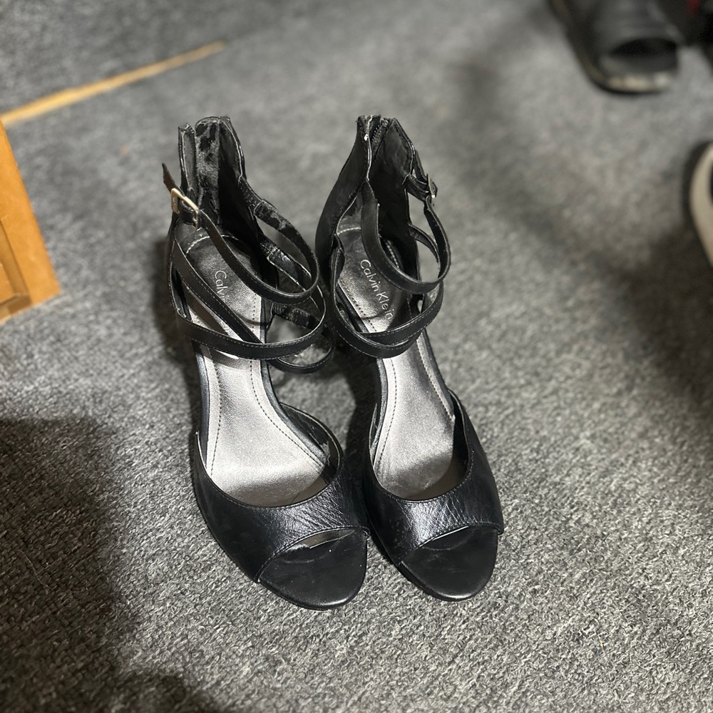 Calvin Klein Elegant Black Heels
